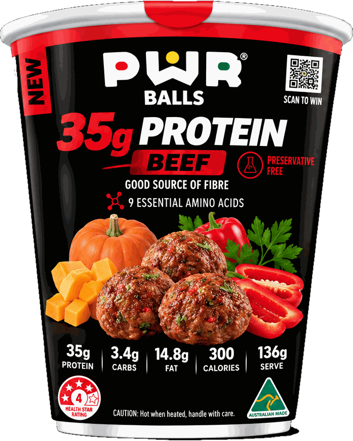 PWR Balls® beef single-serve cup, 136 g
